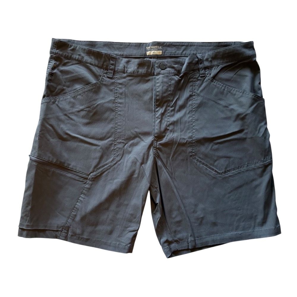 Merrell Casual Outdoor Hiking Shorts  Men’s Size 40 SPF 50+ Zip Pockets